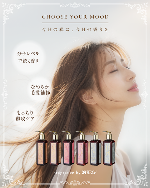 FRAGRANCE SHAMPOO & TREATMENT SET PASSION ROSE GOLD