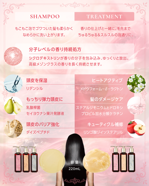 FRAGRANCE SHAMPOO & TREATMENT SET SATURDAY MORNING