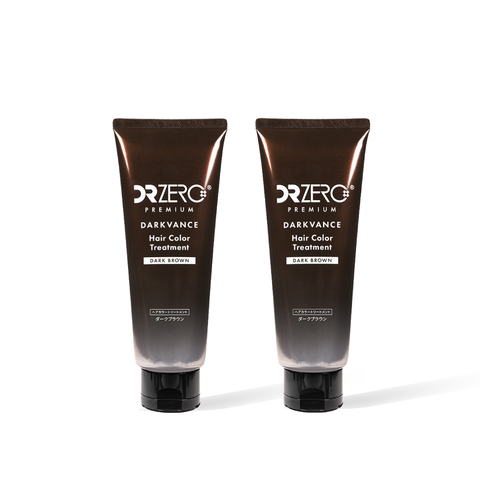 HAIR COLOR TREATMENT (DARK BROWN) 2 Peices