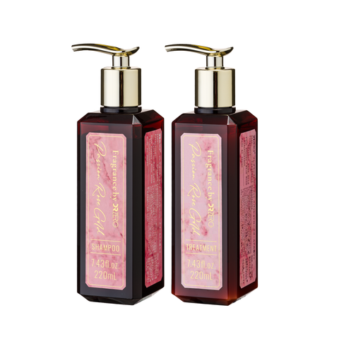 FRAGRANCE SHAMPOO & TREATMENT SET PASSION ROSE GOLD