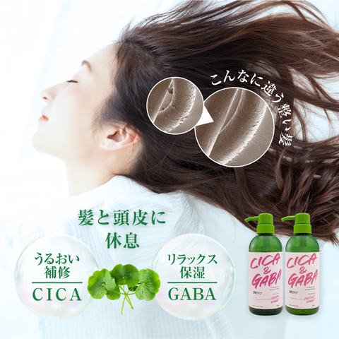 CICA &amp; GABA SHAMPOO-TREATMENT SET WOMEN