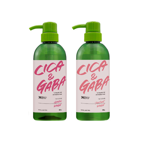 CICA &amp; GABA SHAMPOO-TREATMENT SET WOMEN