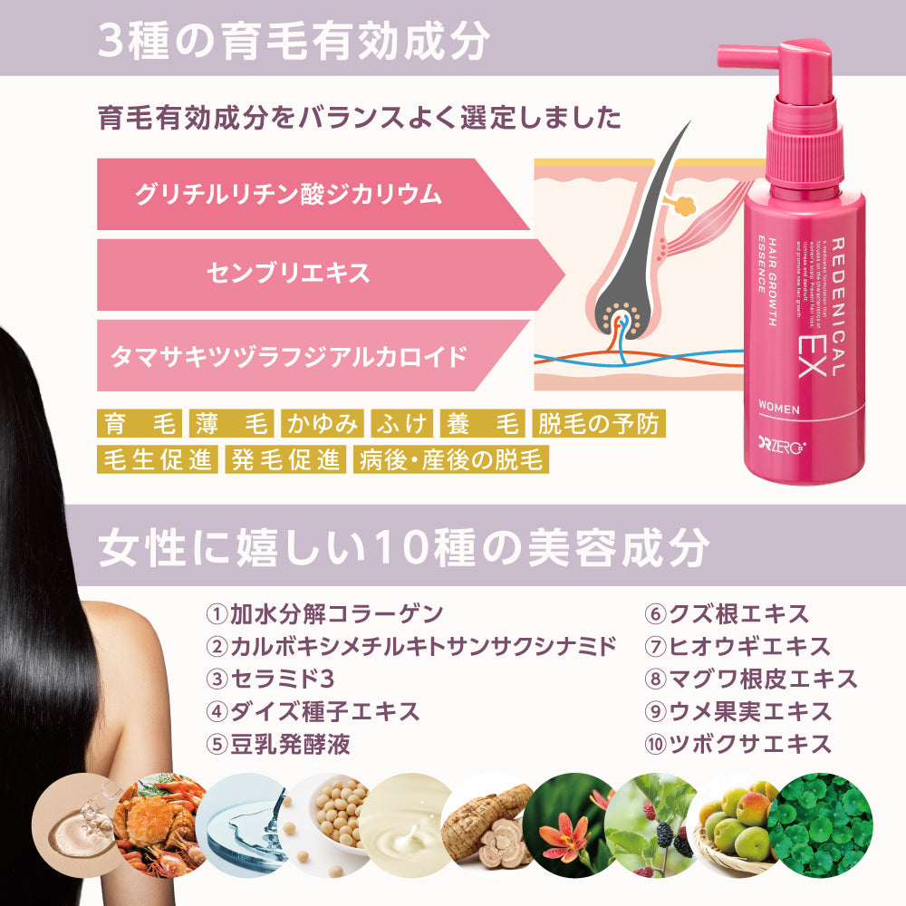 REDENICAL EX MEDICATED ESSENCE WOMEN – DRZERO